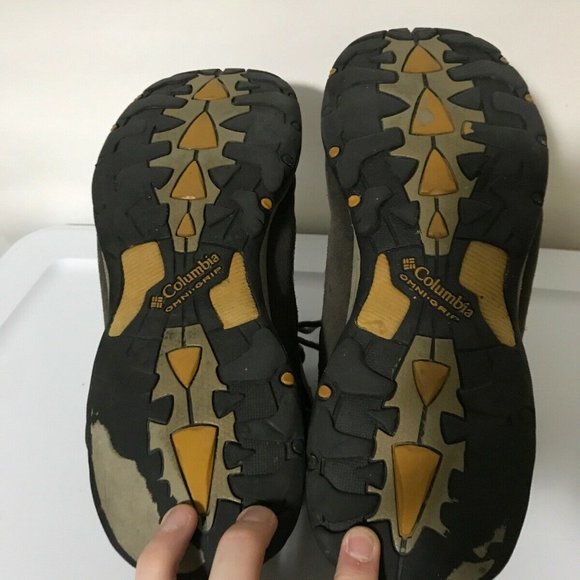 Columbia Omni Tech Hiking Waterproof Boots Brown - Picture 8 of 8